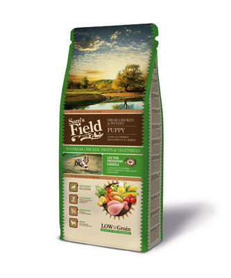 Sam's field puppy fresh csirke & burgonya 13kg