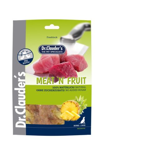 Dr.Clauders Dog Jutalomfalat Meat n Fruit Snack Pineapple & Chicken 80g