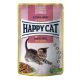 Happy Cat kitten-junior baromfi alutasakos eledel 24x85g