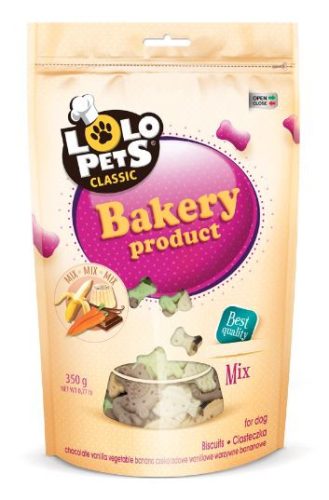 Lolo Pets KUTYA KEKSZ KIS ÁLLATFIGURÁS MIX 350G 