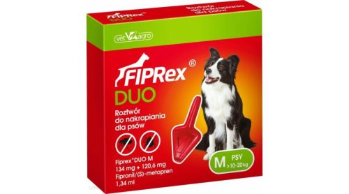 Fiprex Duo M 10-20 kg rácsepegtető oldat kutyáknak 1x